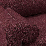 Мебельная ткань Шенилл бордовый цвет 138 см T4-38 варинант исполнения - 5 | Loft Concept в Омске