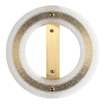 Бра круглое с эффектом морозного стекла Freezing Pattern варинант исполнения - 2 | Loft Concept в Омске