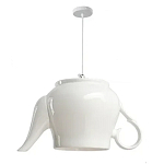 Подвесные светильники в виде белой посуды Flower Reversal варинант исполнения - 6 | Loft Concept в Омске