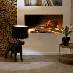 Лампа COLLECTION OF DOGS с абажуром Бультерьер варинант исполнения - 6 | Loft Concept в Омске
