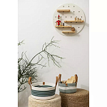 Корзина для хранения с ручками Interlacement Green варинант исполнения - 5 | Loft Concept в Омске