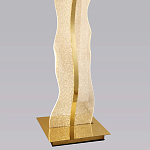 Торшер с изогнутым каркасом Golden Wave варинант исполнения - 2 | Loft Concept в Омске