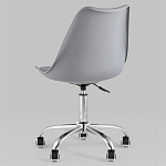 Офисный стул на металлическом основании EGGERY Grey пластик варинант исполнения - 4 | Loft Concept в Омске