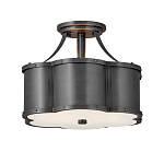 Потолочный светильник с декоративными заклепками Hinkley  варинант исполнения - 1 | Loft Concept в Омске