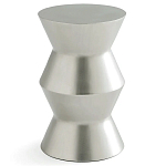 Приставной стол из сплава алюминия Solaris варинант исполнения - 1 | Loft Concept в Омске