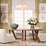 Люстра подвесная круглая с сферическими плафонами из натурального камня Glowing Spheres варинант исполнения - 9 | Loft Concept в Омске