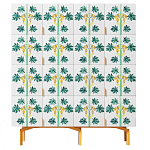 Тумба с рисунком Venti-Razor варинант исполнения - 1 | Loft Concept в Омске