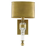 Бра с овальным абажуром на прозрачном основании Masculinity варинант исполнения - 4 | Loft Concept в Омске