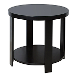 Круглый журнальный стол Jazz Black варинант исполнения - 2 | Loft Concept в Омске