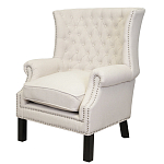 Кресло Charlie Armchair beige flax варинант исполнения - 3 | Loft Concept в Омске