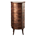 Комод деревянный с 7-ю ящиками Moon Walnut Furniture варинант исполнения - 10 | Loft Concept в Омске