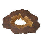 Кофейный стол Burl Exotic tree Coffee Table Black варинант исполнения - 2 | Loft Concept в Омске