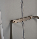 Стул барный серый с обивкой из экокожи Special Support варинант исполнения - 4 | Loft Concept в Омске