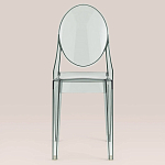 Прозрачный стул с серым оттенком LOUIS GHOST CHAIR варинант исполнения - 3 | Loft Concept в Омске