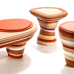 Приставной столик Vorlon Desert Side Table варинант исполнения - 2 | Loft Concept в Омске