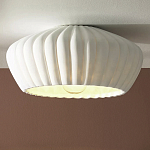 Потолочный светильник керамический Ceramic Embossed Lamp варинант исполнения - 2 | Loft Concept в Омске