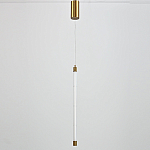 Подвесной светильник в форме цилиндра Trumpet Tube Brass варинант исполнения - 6 | Loft Concept в Омске