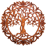 Панно из дерева Breath Panel With Trees варинант исполнения - 1 | Loft Concept в Омске