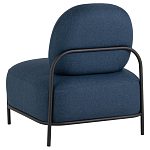 Кресло в синей рогожке COLOR BLOCK варинант исполнения - 5 | Loft Concept в Омске
