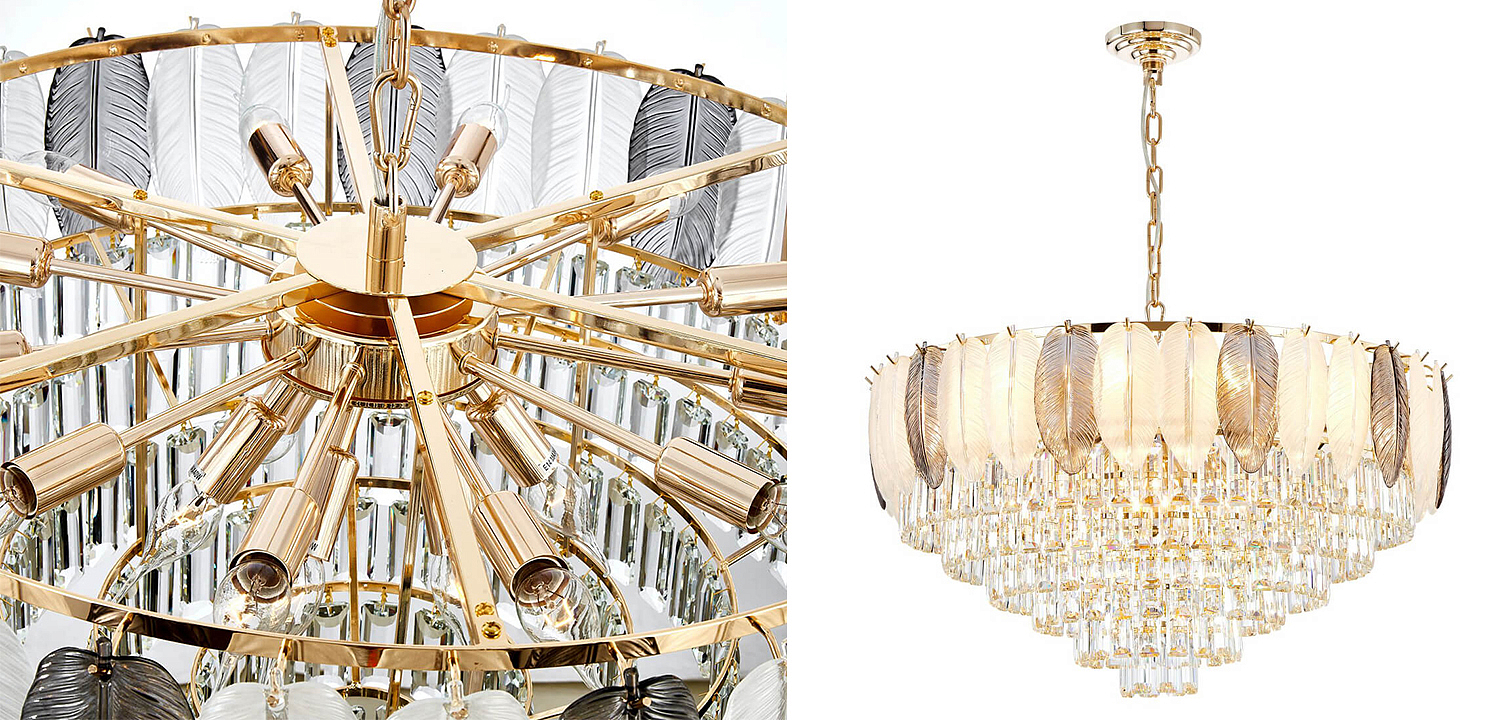 Люстра Crystal in Petals Chandelier 79 Люстра Crystal in Petals Chandelier 79 - Loft-Concept в Омске