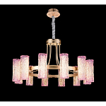 Люстра круглая с текстурными цилиндрическими плафонами Glimpse варинант исполнения - 4 | Loft Concept в Омске