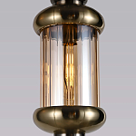 Подвесной светильник с янтарным стеклянным плафоном Amber Queen варинант исполнения - 4 | Loft Concept в Омске