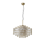 Люстра многоярусная с декором из натуральной морской ракушки Iridescent Light варинант исполнения - 3 | Loft Concept в Омске