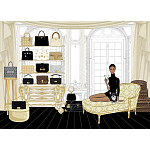 Megan Hess The Bag варинант исполнения - 2 | Loft Concept в Омске