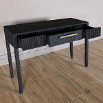 Элегантная Консоль Primo с выдвижным ящиком Черный дуб варинант исполнения - 6 | Loft Concept в Омске