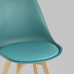 Стул с основой из пластика и мягким сиденьем Arvika Azure варинант исполнения - 7 | Loft Concept в Омске