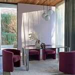 Кресло полукруглое Fiorello Armchair варинант исполнения - 7 | Loft Concept в Омске