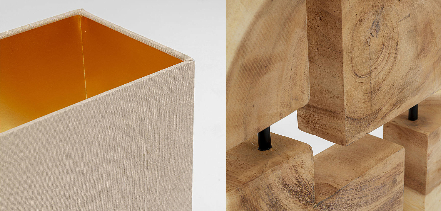 Настольная лампа Saw Cut Acacia - Loft-Concept в Омске