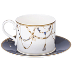 Чайный набор из фарфора с изображением лошадей на 6 персон 12 предметов Porcelain Horse Set   варинант исполнения - 2 | Loft Concept в Омске