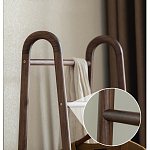 Вешалка деревянная с 2- мя ящиками Moon Walnut Furniture варинант исполнения - 6 | Loft Concept в Омске