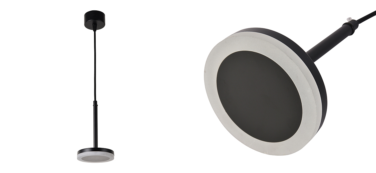 Светодиодный подвесной светильник DIENES Black Светодиодный подвесной светильник DIENES Black - Loft-Concept в Омске