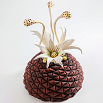 Статуэтка тропический фрукт Pandora Tropical Fruit Brown Red Creamy Flowers варинант исполнения - 1 | Loft Concept в Омске
