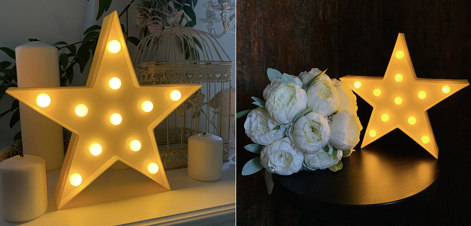 Настольная лампа Желтая звезда - Loft-Concept в Омске