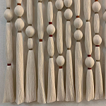 Панно на стену из хлопковых нитей White Morse Wall Hanging  варинант исполнения - 1 | Loft Concept в Омске