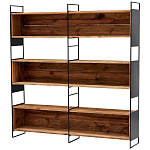 Стеллаж Coste Industrial Oak Rack варинант исполнения - 1 | Loft Concept в Омске