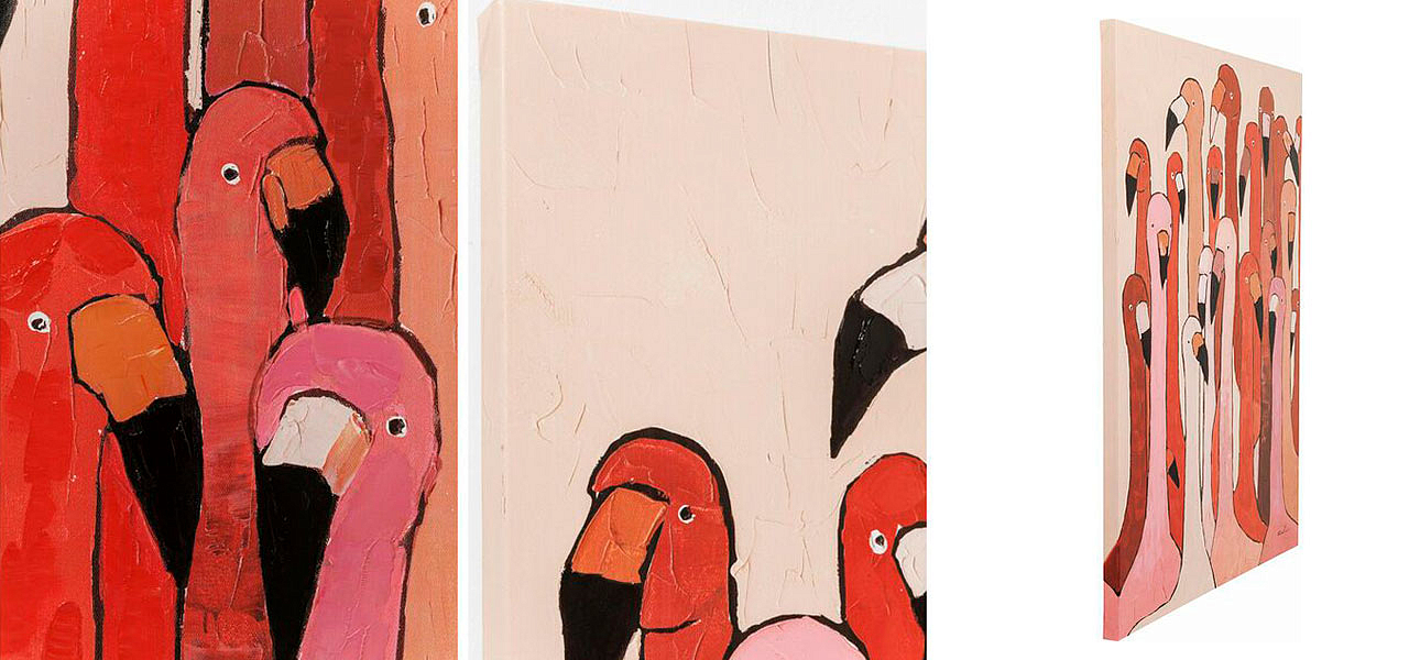 Постер A flock of Flamingos Постер A flock of Flamingos - Loft-Concept в Омске