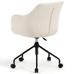 Вращающееся кресло с обивкой букле Boucle Office Chair варинант исполнения - 3 | Loft Concept в Омске