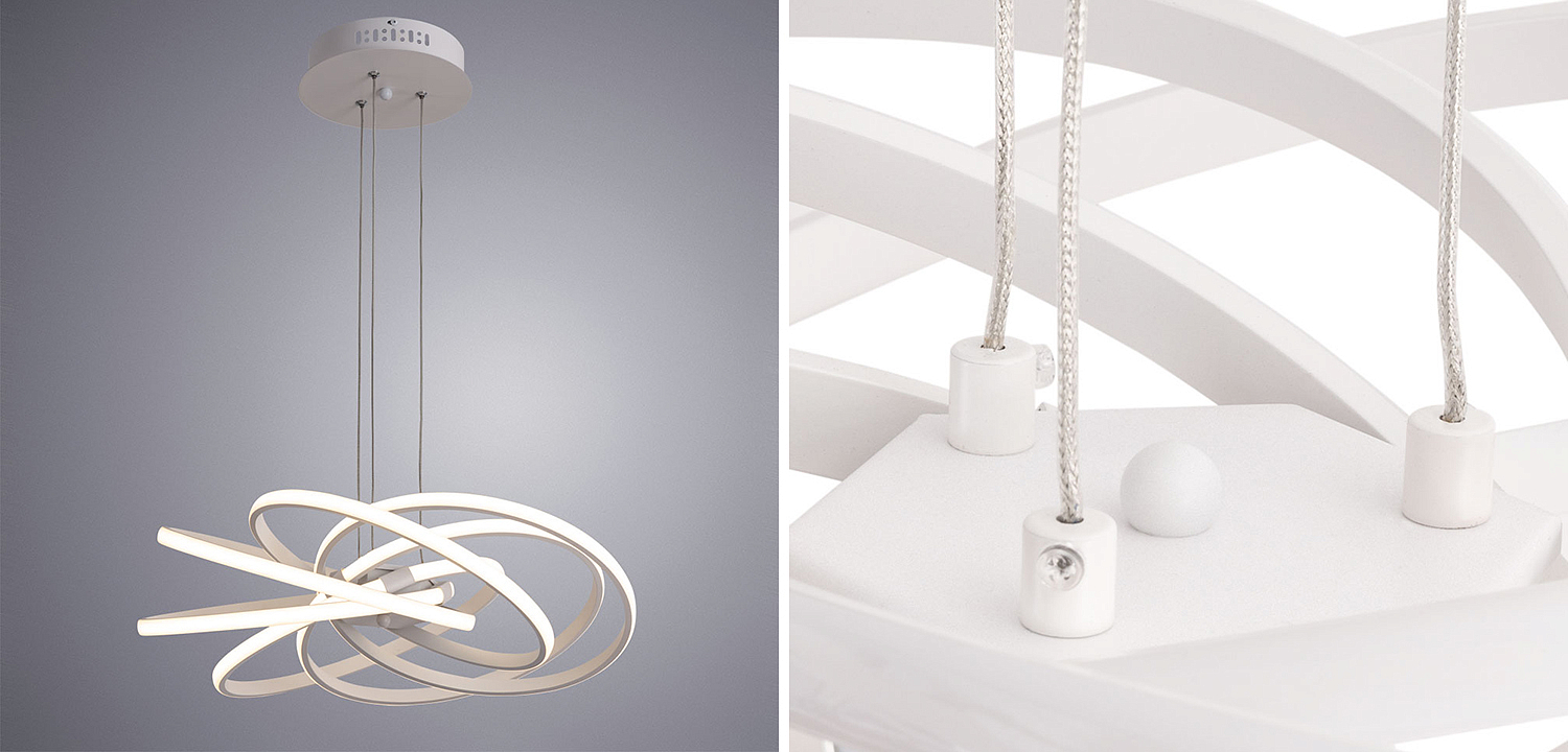 Люстра Campbell White Chandelier Люстра Campbell White Chandelier - Loft-Concept в Омске
