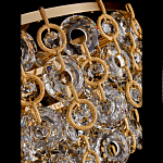 Люстра каскадная с подвесками в форме колец Galaxy of Light варинант исполнения - 5 | Loft Concept в Омске