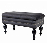 Мягкая банкетка с зоной для хранения Casket Dark Grey варинант исполнения - 2 | Loft Concept в Омске