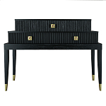 Премиальная Консоль с тремя ящиками Elsa Dreams Black варинант исполнения - 4 | Loft Concept в Омске