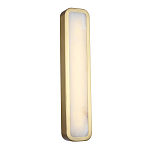 Бра в металлическом корпусе с рассеивателем из бежевого алебастра Cryptocrystalline Stone варинант исполнения - 1 | Loft Concept в Омске