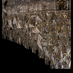 Люстра с каскадом из прозрачного хрусталя Constant Sparks варинант исполнения - 12 | Loft Concept в Омске