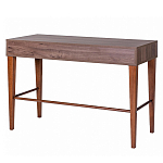 Стол письменный из массива бука с 2-мя ящиками серый Wenge Light варинант исполнения - 3 | Loft Concept в Омске