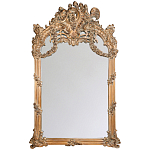 Зеркало настенное в ажурной раме с эффектом старины Classic Ornament Mirror варинант исполнения - 1 | Loft Concept в Омске