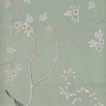 Обои ручная роспись Badminton Mercury Grey варинант исполнения - 2 | Loft Concept в Омске